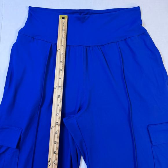 Rae Mode Lot of 2 Women's Black and Blue Athletic Pants Size Large EUC - Picture 12 of 16
